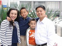 Image of Sen. Lieu and family